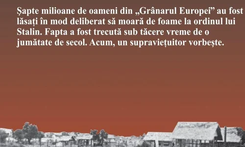 «Executaţi prin înfometare», de Miron Dolot se lansează la Gaudeamus jpeg