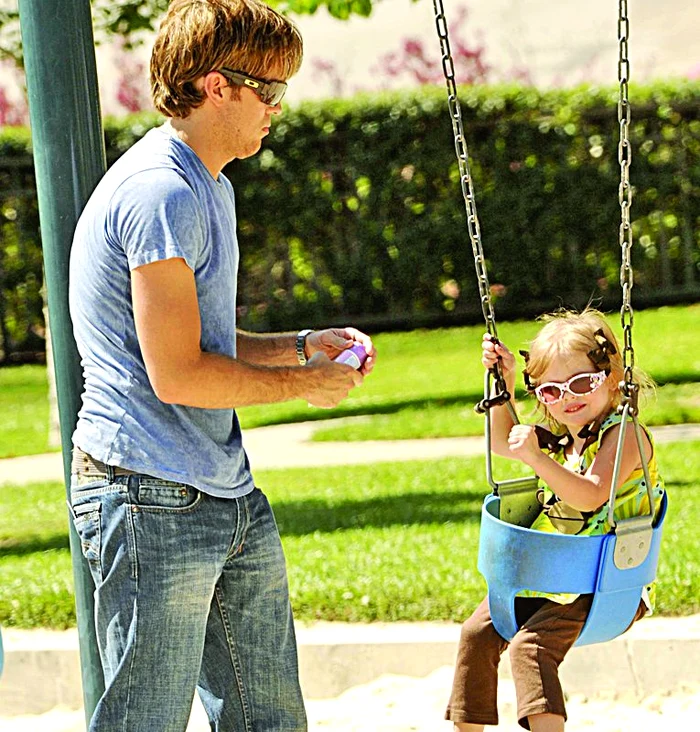 Micuţa Dannielynn,  de 4 ani, s-a născut  din iubirea cu un fotograf