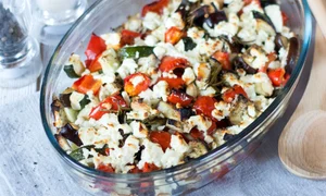 Ratatouille cu branza feta la cuptor jpeg