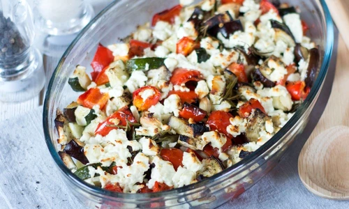 Ratatouille cu branza feta la cuptor jpeg