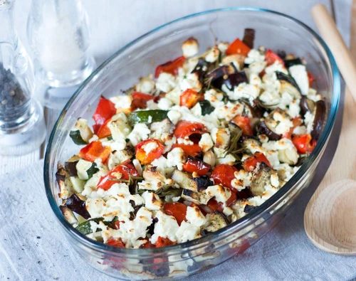 Ratatouille cu branza feta la cuptor jpeg