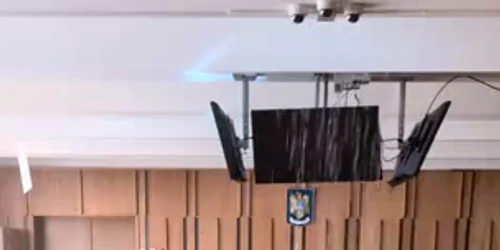 Sală inundată la Academia de Poliție 17 iulie 2025 mp4 thumbnail png