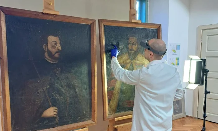 Portretele a 11 principi ai Transilvaniei, restaurate la Sibiu (© Muzeul Național Brukenthal)