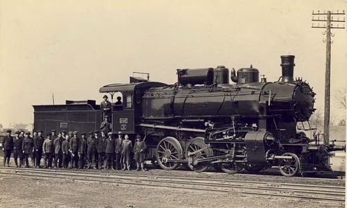 Sibiu. Muncitori de la Atelierele Societăţii Căile Ferate Române (© iMAGO Romaniae)