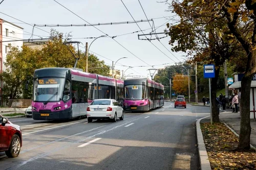 cluj tramvai . foto ctp