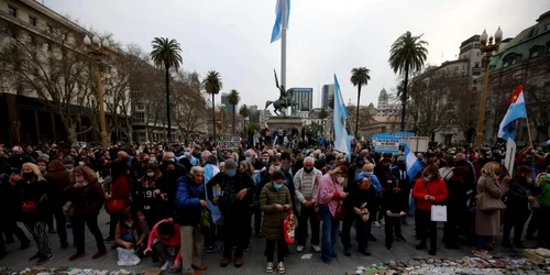 Marsul pietrelor la Buenos Aires FOTO EPA-EFE