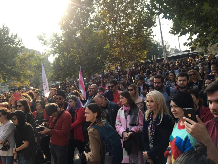 Marşul împotriva violentei in familie FOTO Elena Stolerciuc