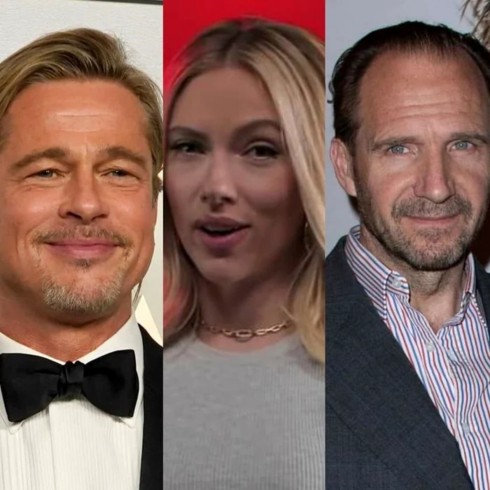 Brad Pitt, dar şi alte celebrităţi au fost surprinse în momente intime (Foto: Profimedia).