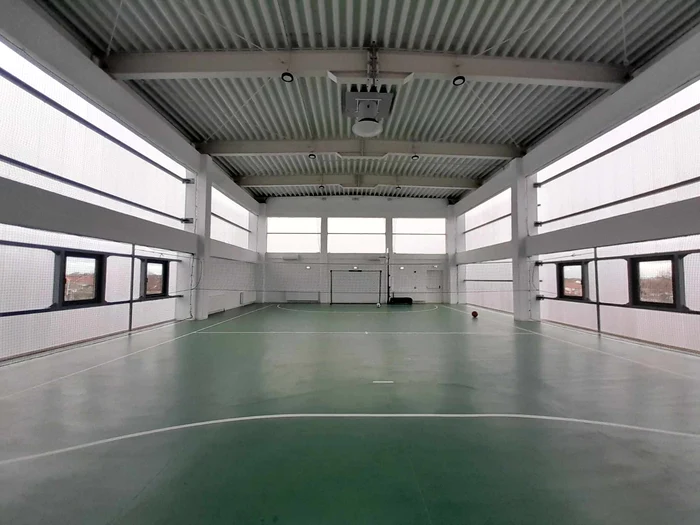 Sala de sport din Kuncz FOTO Ștefan Both