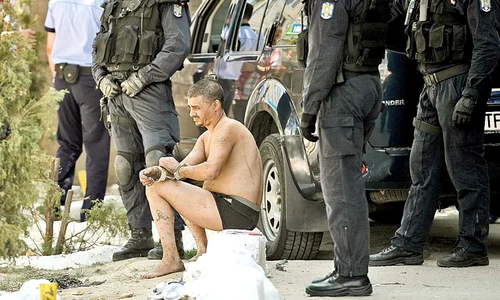 Florin Hara a fost  reţinut de poliţişti  jpeg