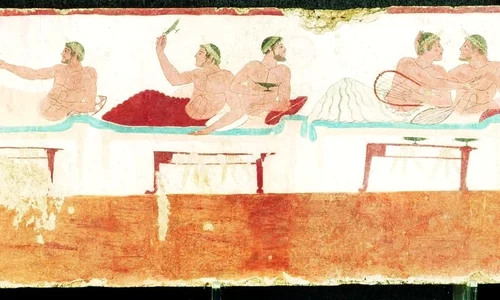 Banchetele Greciei antice: Rafinament sau ostentatie? jpeg