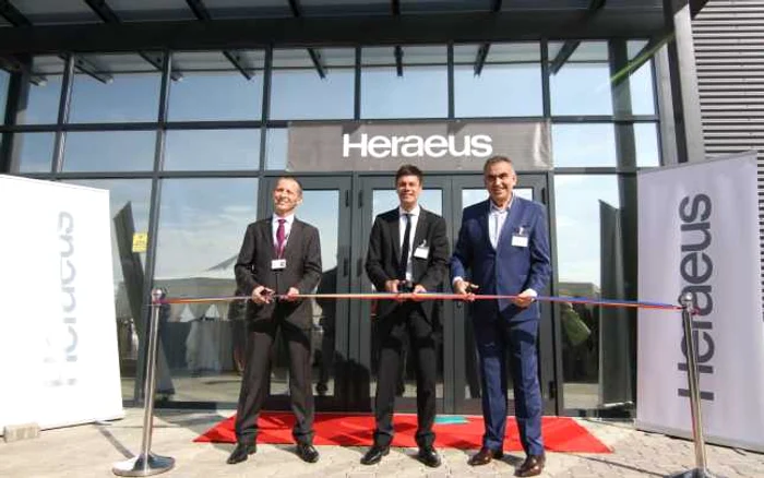 Heraeus a deschis fabrica în apropiere de Timişoara