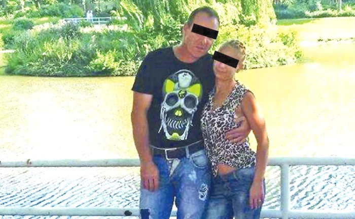 
    Italianul ucigaş, alături  de concubine sa,  Otvos Tunde, mama  copilului ucis  