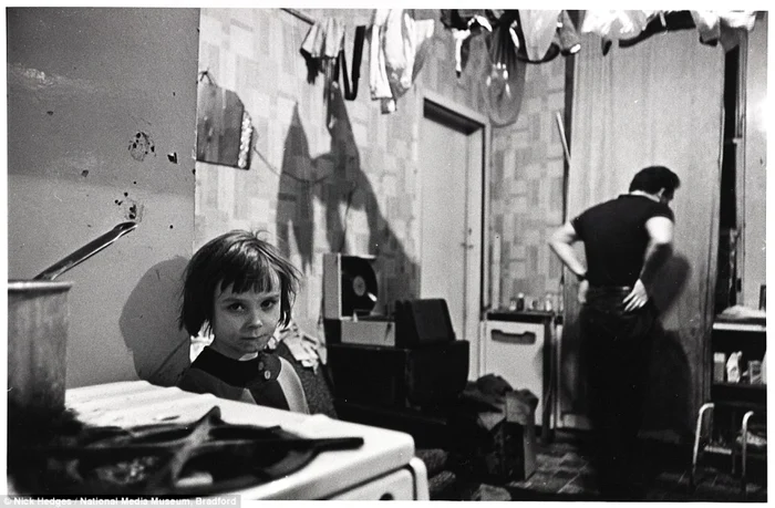 Fotografii din mahalalele britanice din urma cu 40 de ani FOTO Nick Hedges/Daily Mail