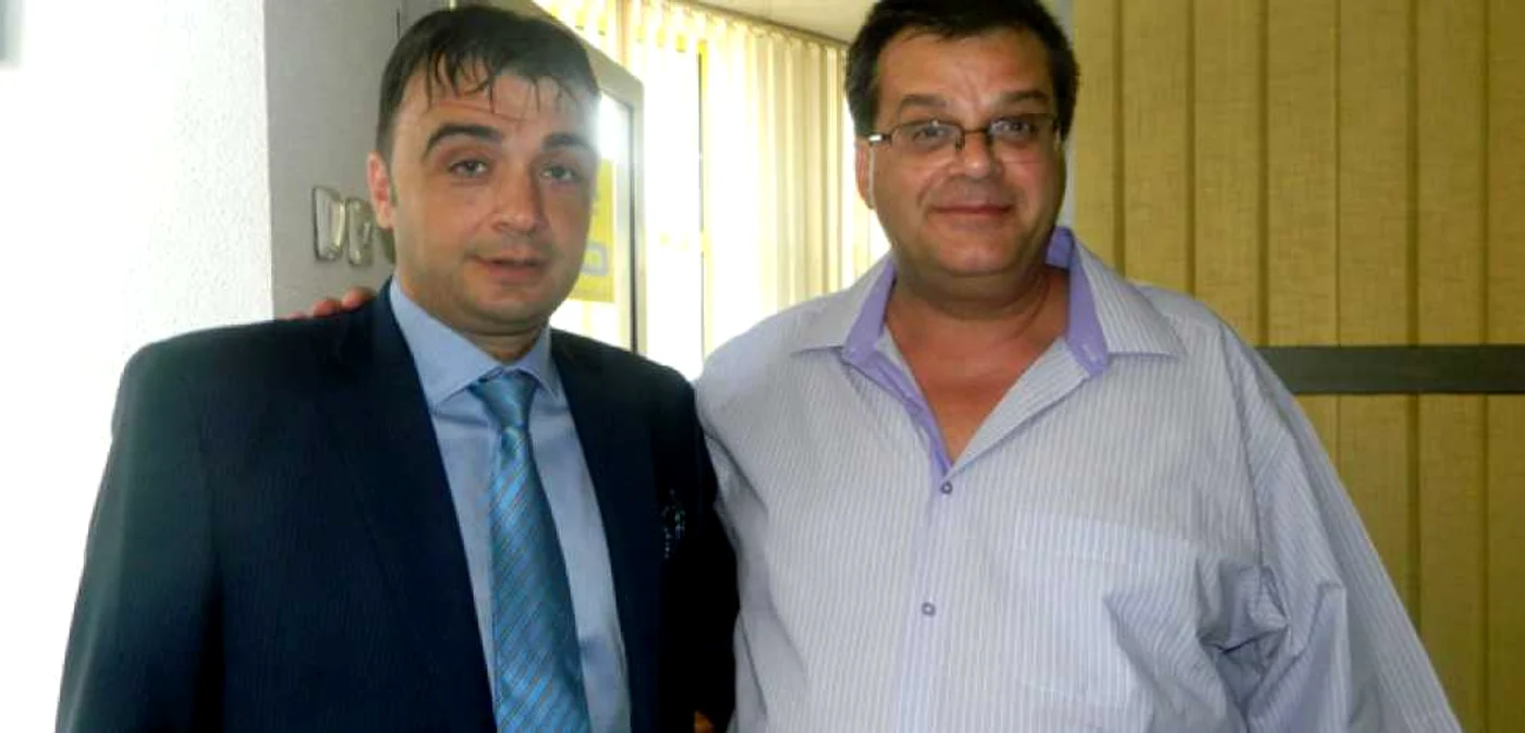 Laurenţiu Ţigăeru şi Nini Săpunaru (Foto: site-ul TNL Vrancea)