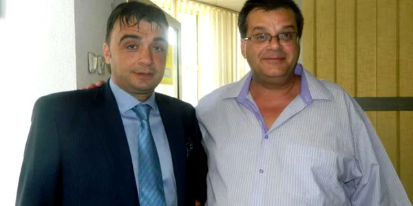 Laurenţiu Ţigăeru şi Nini Săpunaru (Foto: site-ul TNL Vrancea)