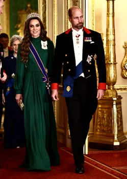 Kate și William la dineul de stat din 18 martie 2026 în cinstea cuplului prezidențial nigerian