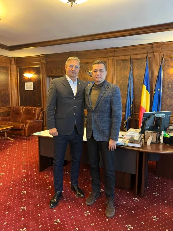 Sorin Munteanu și Sorin Grindeanu