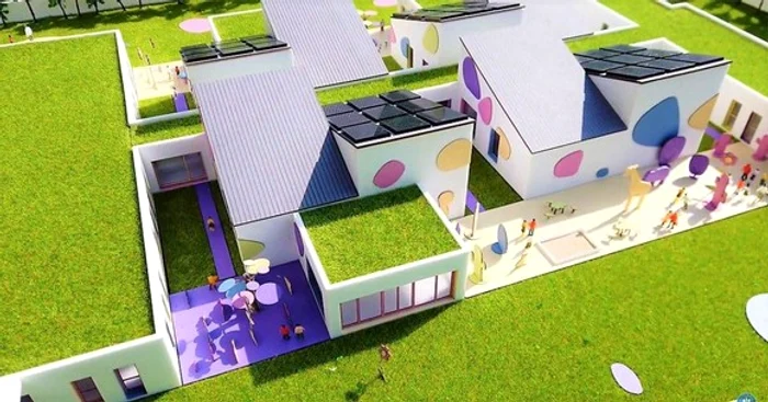 
    Construcția creșei va fi pasivă și va avea panouri solare  