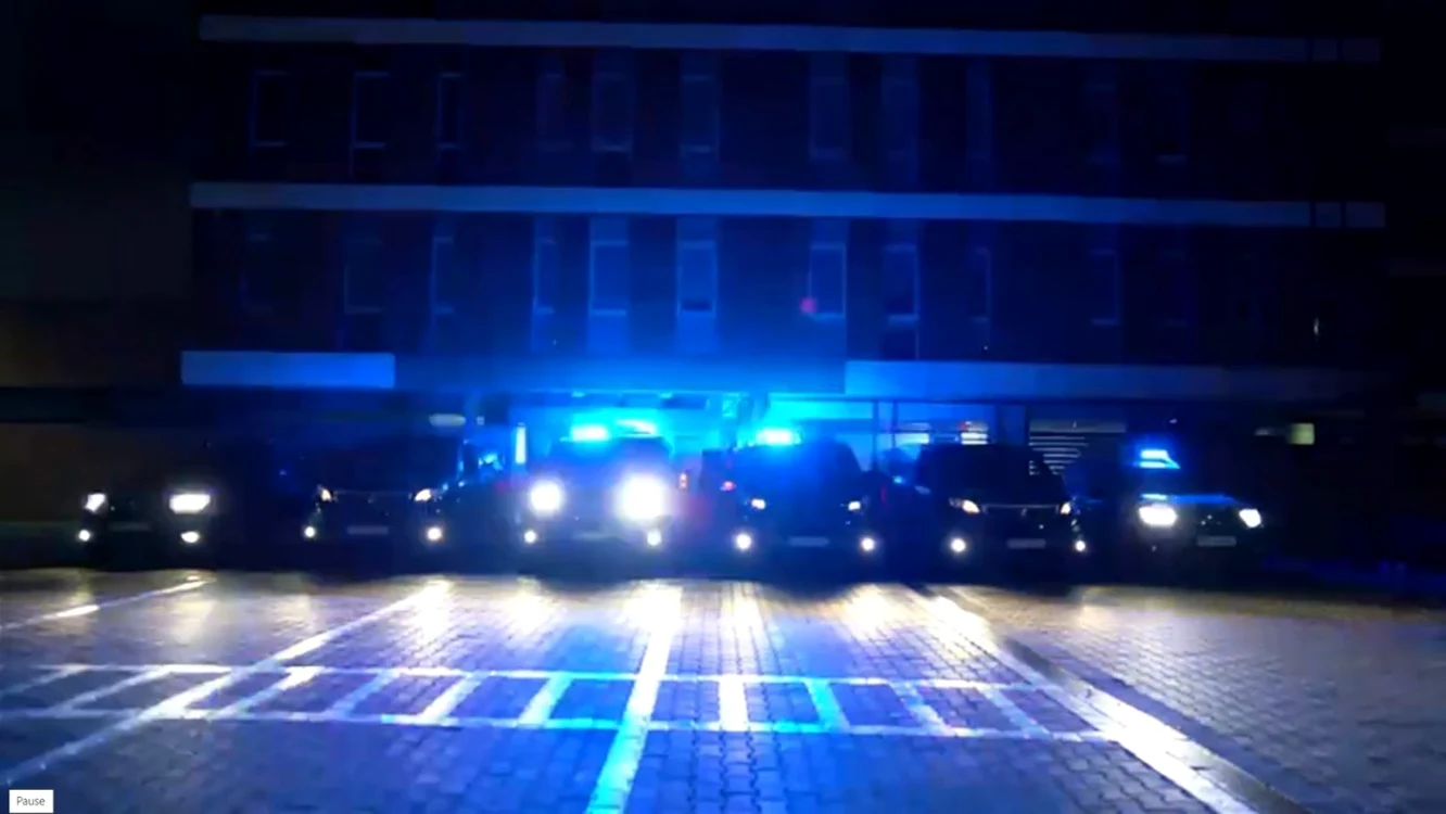 Clipul de Crăciun cu efecte speciale, realizat la Vâlcea de un jandarm şi promovat de Ministerul Afacerilor de Interne Foto captură video