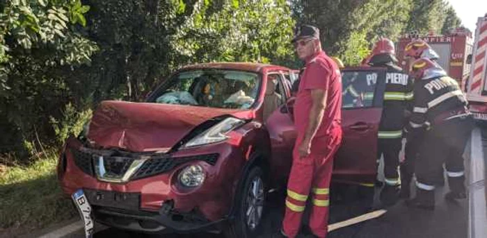 Accident rutier petrecut în Prahova FOTO ISU