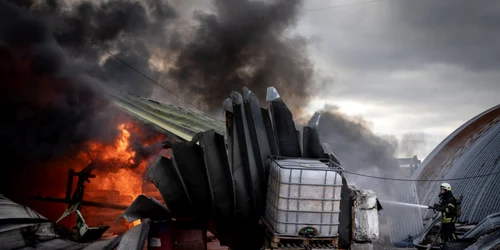 Razboi Ucraina bombardamente la marhginea Kievului 9 10 martie 2022 FOTO Getty Images