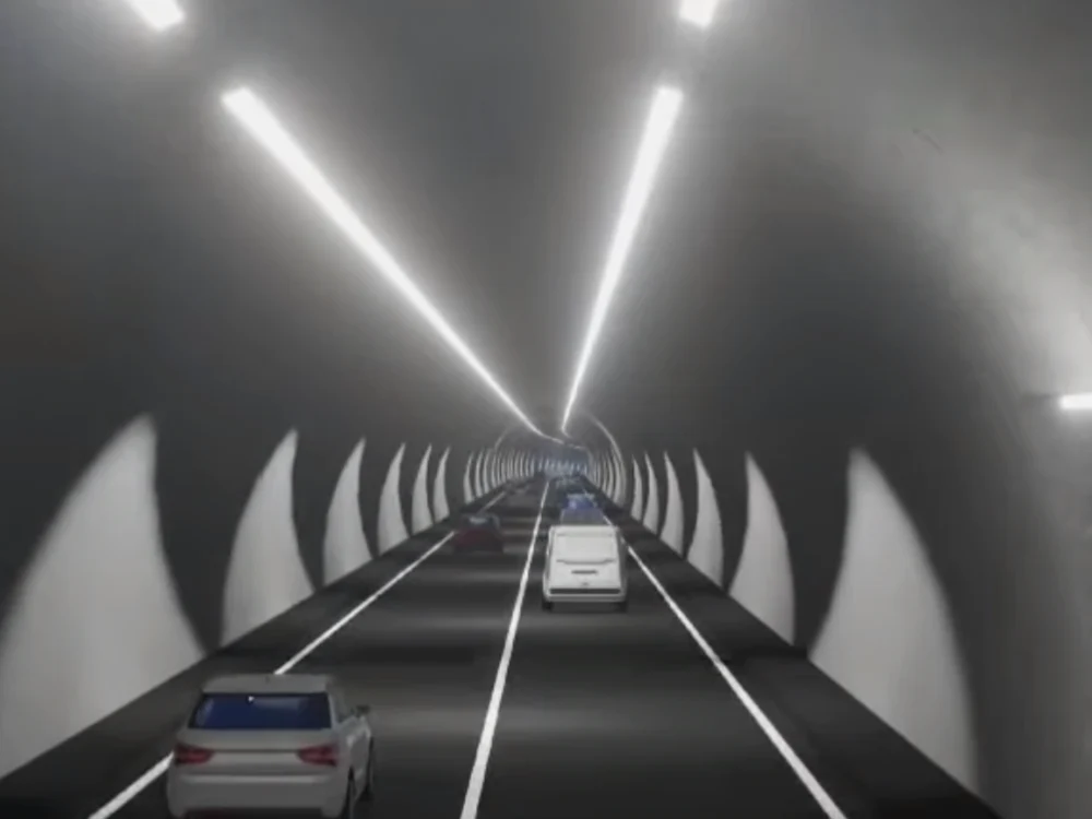 Tunelul Poiana, Autostrada A1 Pitești-Sibiu/FOTO: Facebook Sorin Grindeanu