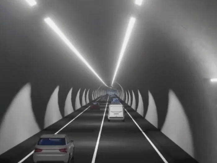 Tunelul Poiana, Autostrada A1 Pitești-Sibiu/FOTO: Facebook Sorin Grindeanu