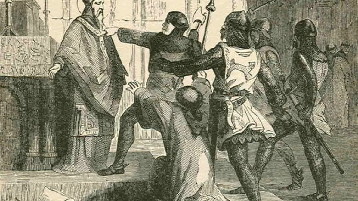 Thomas Becket, crimă pe treptele altarului jpeg