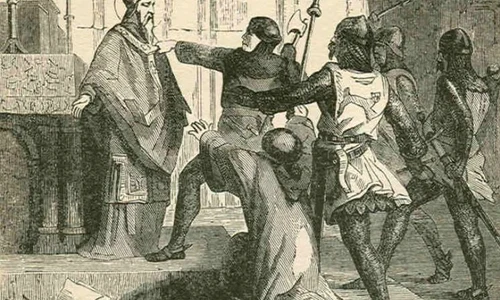 Thomas Becket, crimă pe treptele altarului jpeg