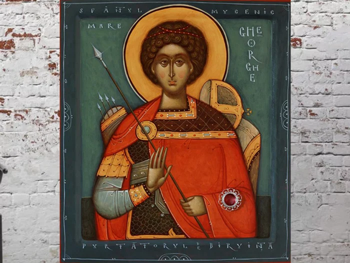 Sfântul Mare mucenic Gheorghe, purtătorul de Biruinţăicoană de Gabriel Toma Chituc