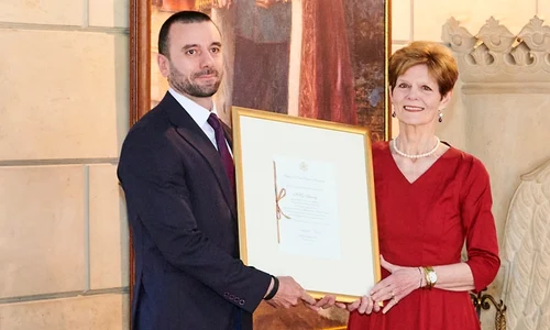 Principesa Elena la acordarea titlurilor de Furnizor Regal la Palatul Elisabeta, mai 2026 FOTO Daniel Angelescu, Casa Majestății Sale (6) jpg