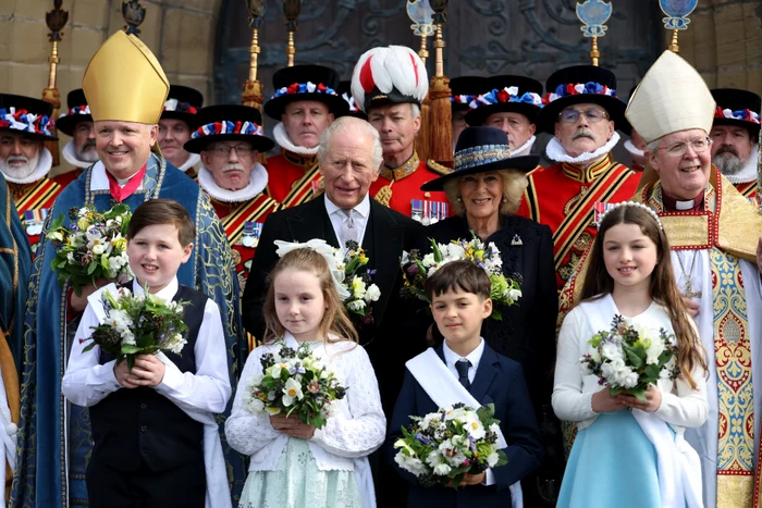 Regele Charles și Regina Queen Camilla la Royal Maundy Service, Profimedia (3) jpg