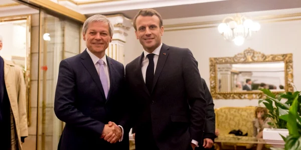 ciolos macron sibiu 8 mai 2019 foto Bogdan Dinca