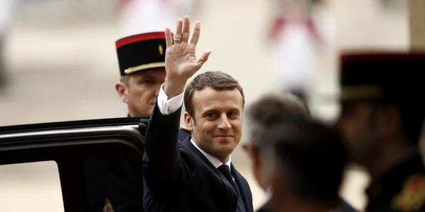 Emmanuel Macron a fost învestit preşedinte FOTO EPA