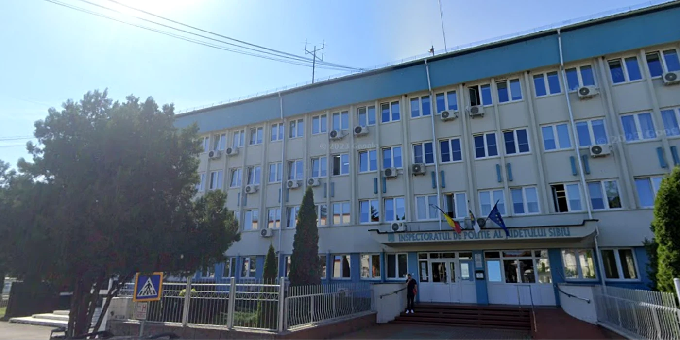 Inspectoratul Județean de Poliție Sibiu - sediul IPJ Sursă Google Maps