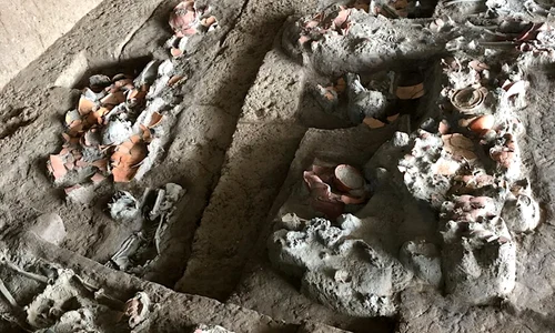 Descoperiri arheologice realizate la Nong Ratchawat (© Piyawit Moonkham / frontiersin.org)