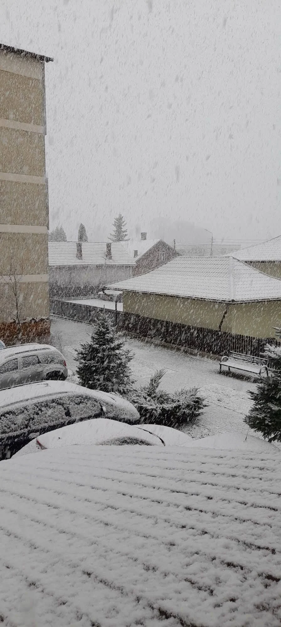 Vreme de iarnă în aprilie: temperaturi negative și ninsoare în zonele montane