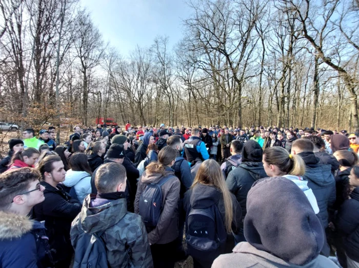 Sute de voluntari o caută pe Angelika Claudia Maurer. Foto: Turnul Sfatului