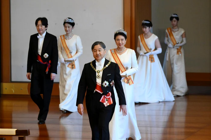 Bal de Anul Nou în Japonia cu Familia Imperială. FOTO: Profimedia