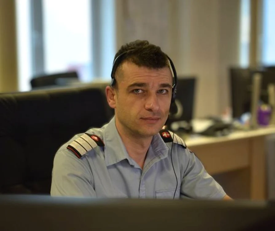 Plutonier adjutant Florin Oneț FOTO: IGSU 