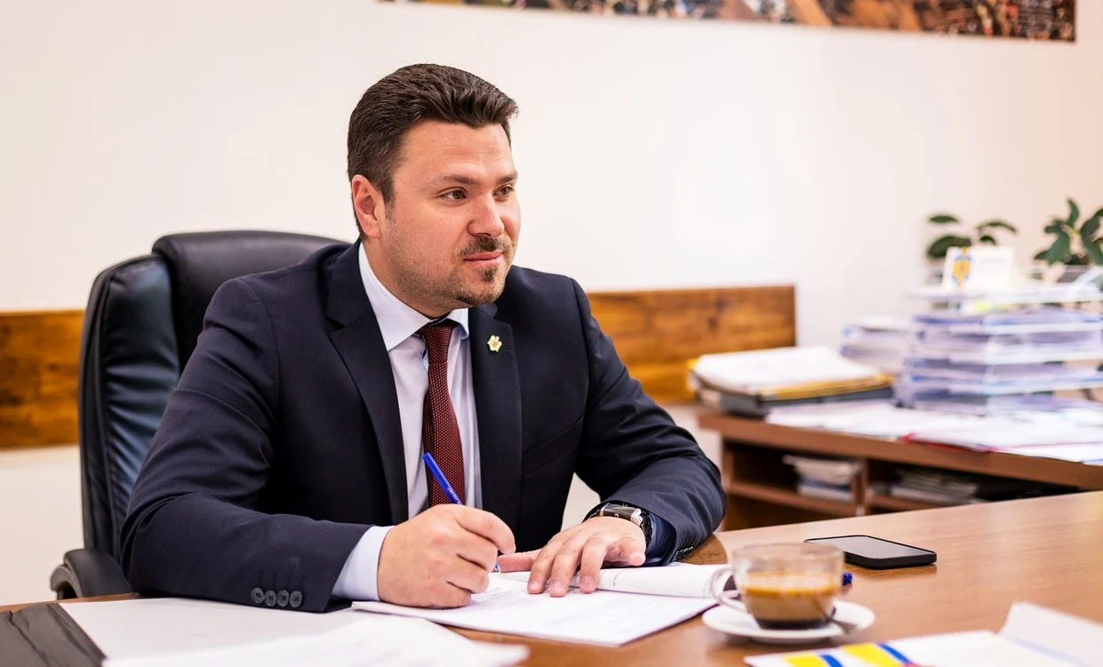 Bogdan Loghin, primarul din Rădăuți. FOTO: Facebook