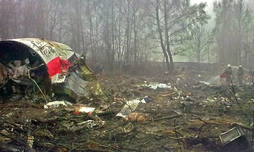 Șapte ani de la accidentul aviatic de la Smolensk  Avionul s a dezintegrat în zbor? jpeg
