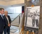 Expoziția „Flori pe Prut: 35 de ani de la primul Pod de Flori” (© Facebook / Parlamentul Republicii Moldova)