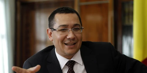 Victor Ponta in timpul unui interviu pentru Reuters FOTO Reuters