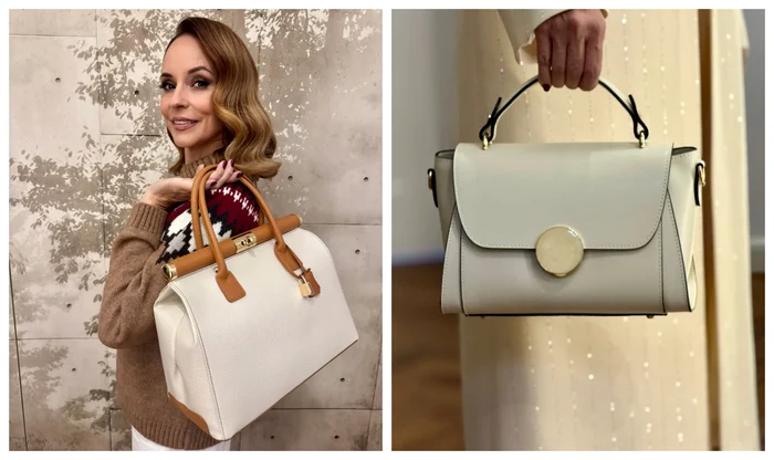 Andreea Marin poartă o geantă la un preț destul de accesibil / FOTO: Colaj Instagram