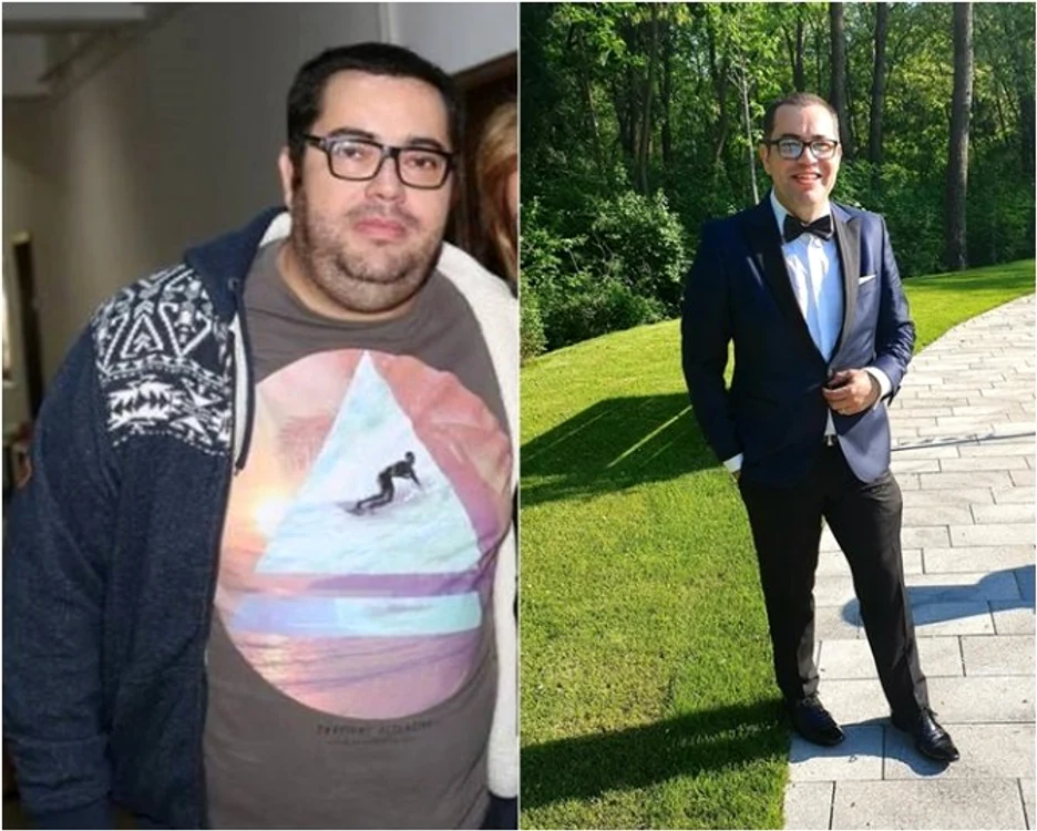 Așa arăta Răzvan în 2018, în momentul de maximă glorie a curei de slăbire