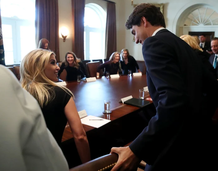 Ivanka Trump, Justin Trudeau