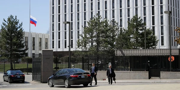 Consulatul Rus de la Washington DC Statele Unite ale Americii FOTO Guliver / Getty images / Chip Somodevilla