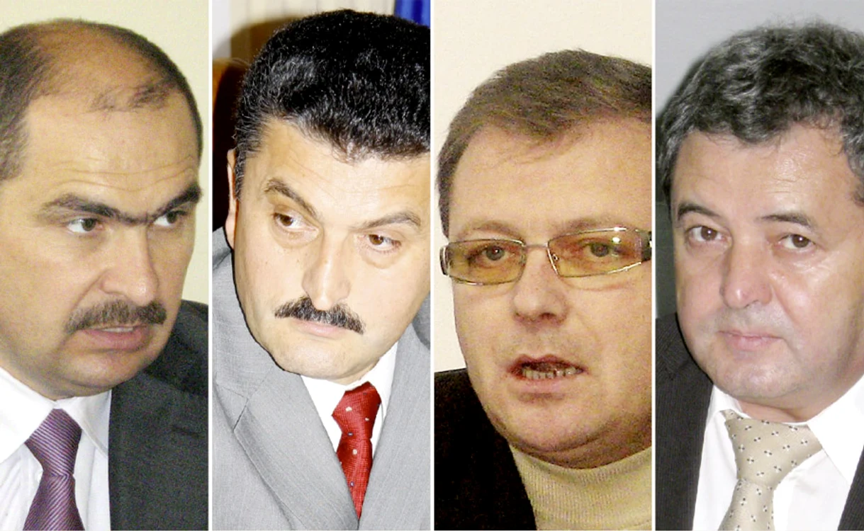 Ilie Bolojan, Raru Țîrle, Liviu Popa și Cornel Antal